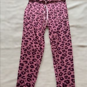 Cheetah comfy joggers